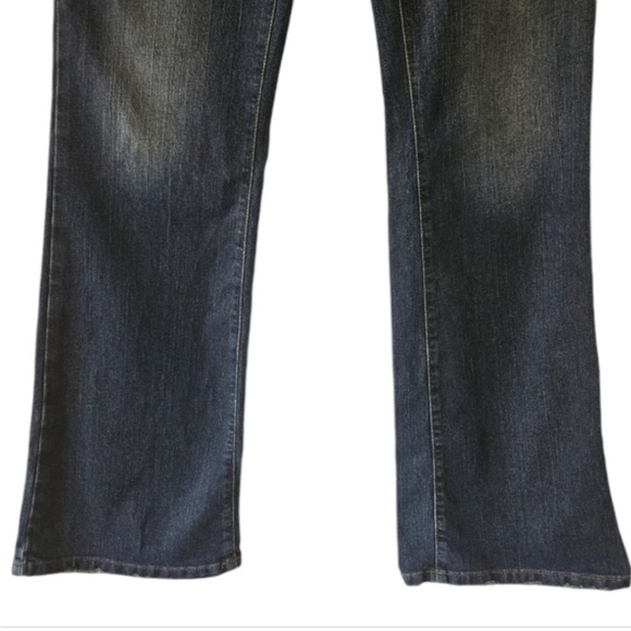 American Eagle Outfitters Dark Blue Wide Leg Jeans - Picture 5 of 12